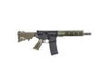 PSA 10.5" PISTOL-LENGTH 300AAC BLACKOUT NITRIDE 9" LIGHTWEIGHT HEX M-LOK CLASSIC HAR-15 PISTOL, ODG.